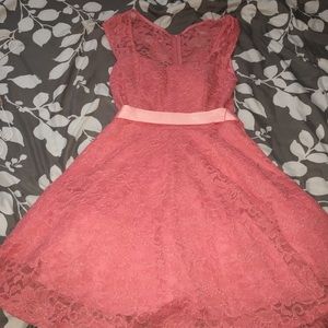 Pink formal dress